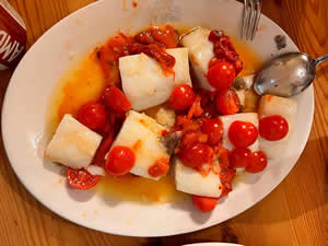 bacalao confitado