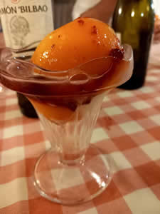 Melocoton Melba width=