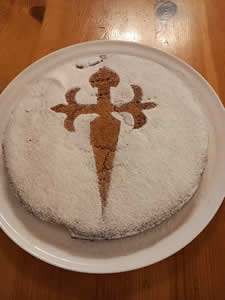 tarta santiago